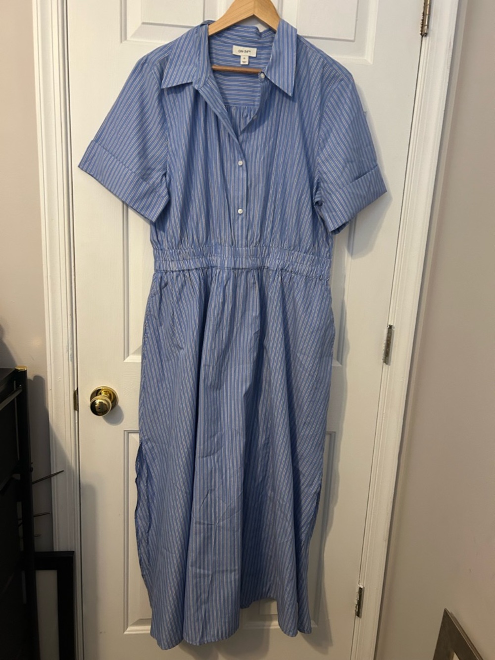 Macys On 34th Cotton Poplin Dress XL